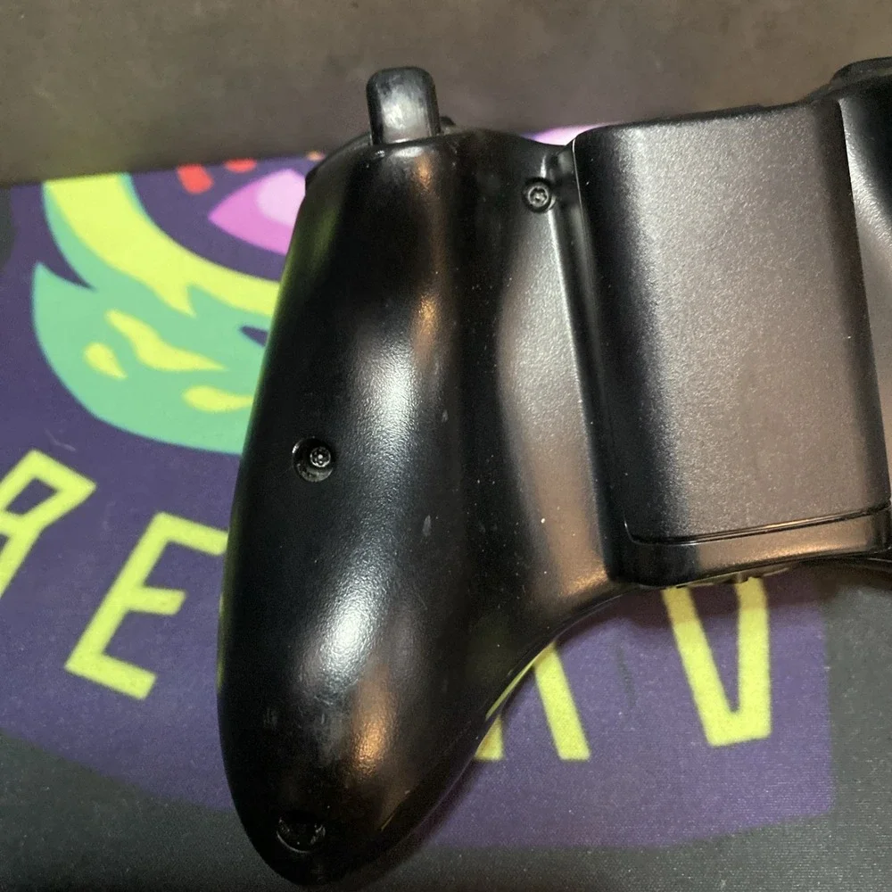 🟩 Xbox 360 Wireless Controller – Original Black Edition A1
